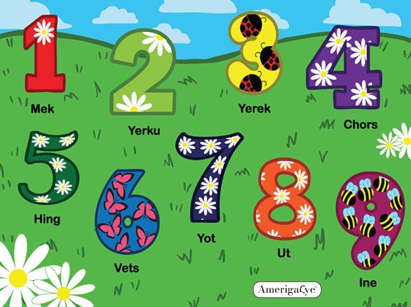 Number Sound Puzzle Eastern Armenian Dialect
