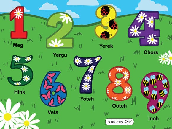 Number Sound Puzzle Western Armenian Dialect